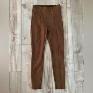 SPANX suede leggings